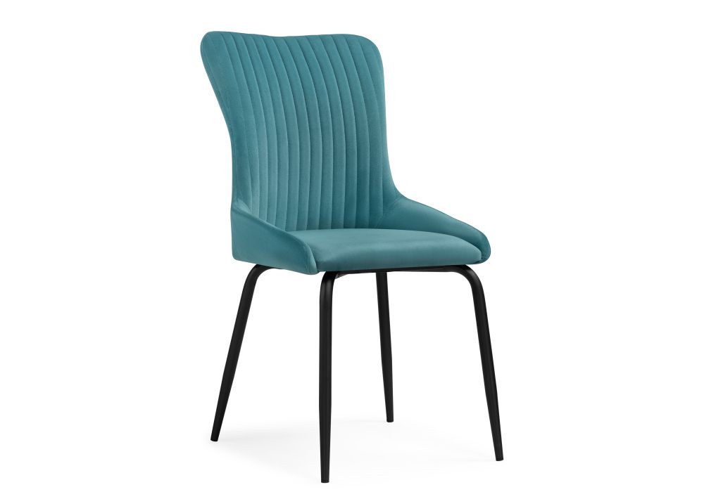 Стул на металлокаркасе Lado green / black