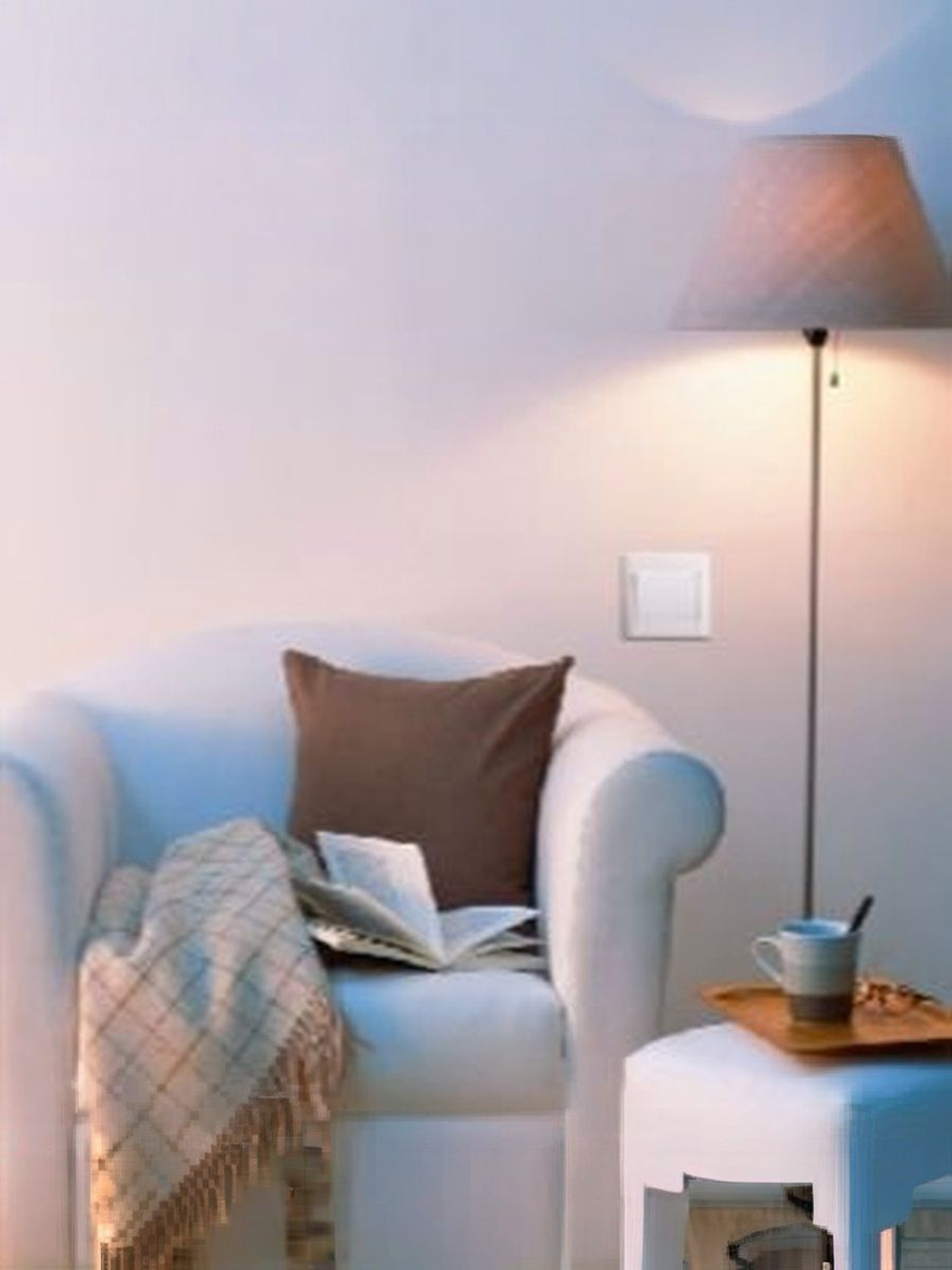 Переключатель 1-кл ProfiTec Corsa бежевый