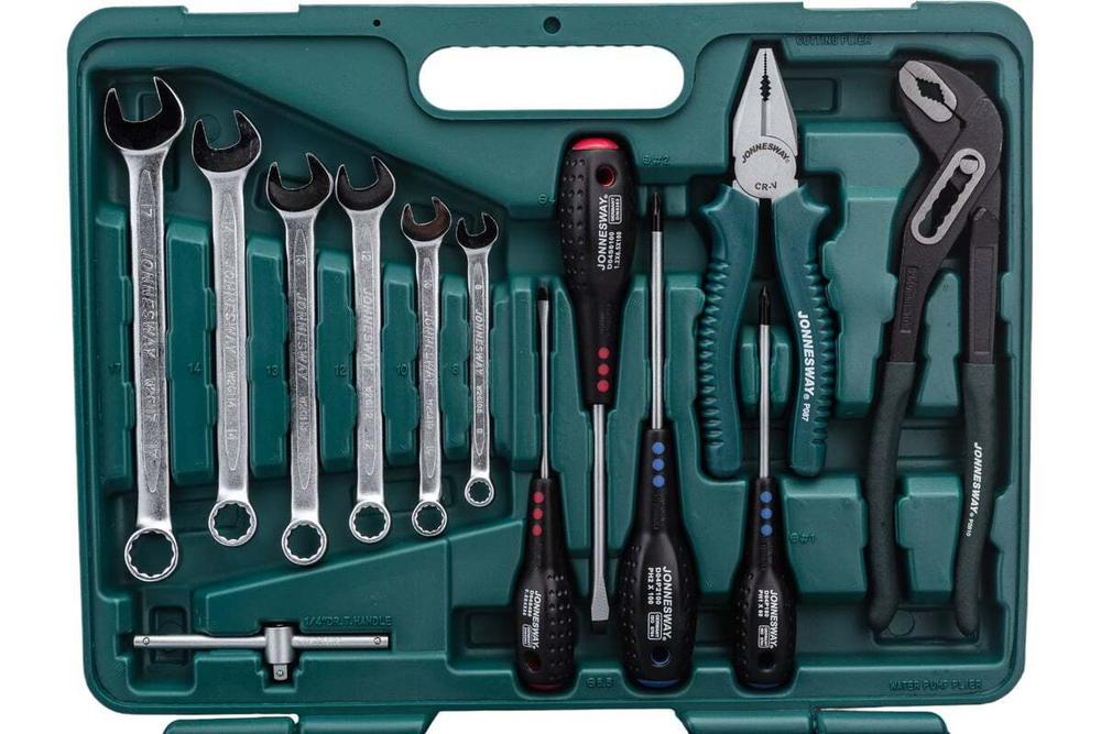 Универсальный набор торцевых головок 1/4"DR 6-13 мм и 1/2"DR 12-24 мм Jonnesway S04H52460S