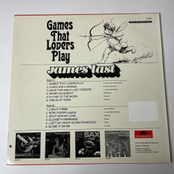 Винтажная виниловая пластинка LP James Last Джеймс Ласт Band Games That Lovers Play (Австрия 1973)