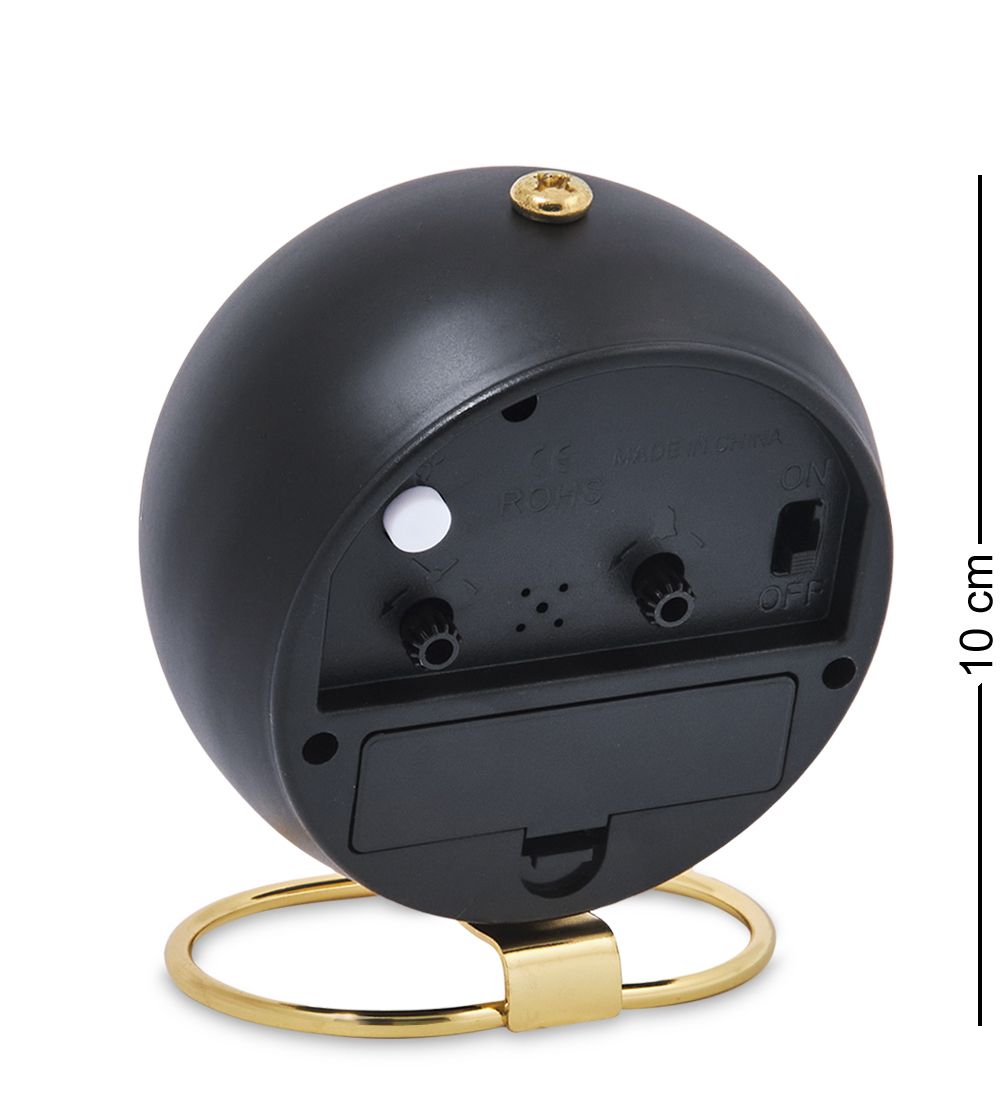 GAEM Art CL-70/1 Будильник «Шар» черный