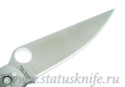 Нож Spyderco Ti Military C36CFTIP CPM-S90Vфотография - 6