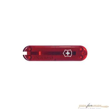 Накладка Victorinox передняя для ножей 58 мм пластик прозрачная красная (C.6200.T3)