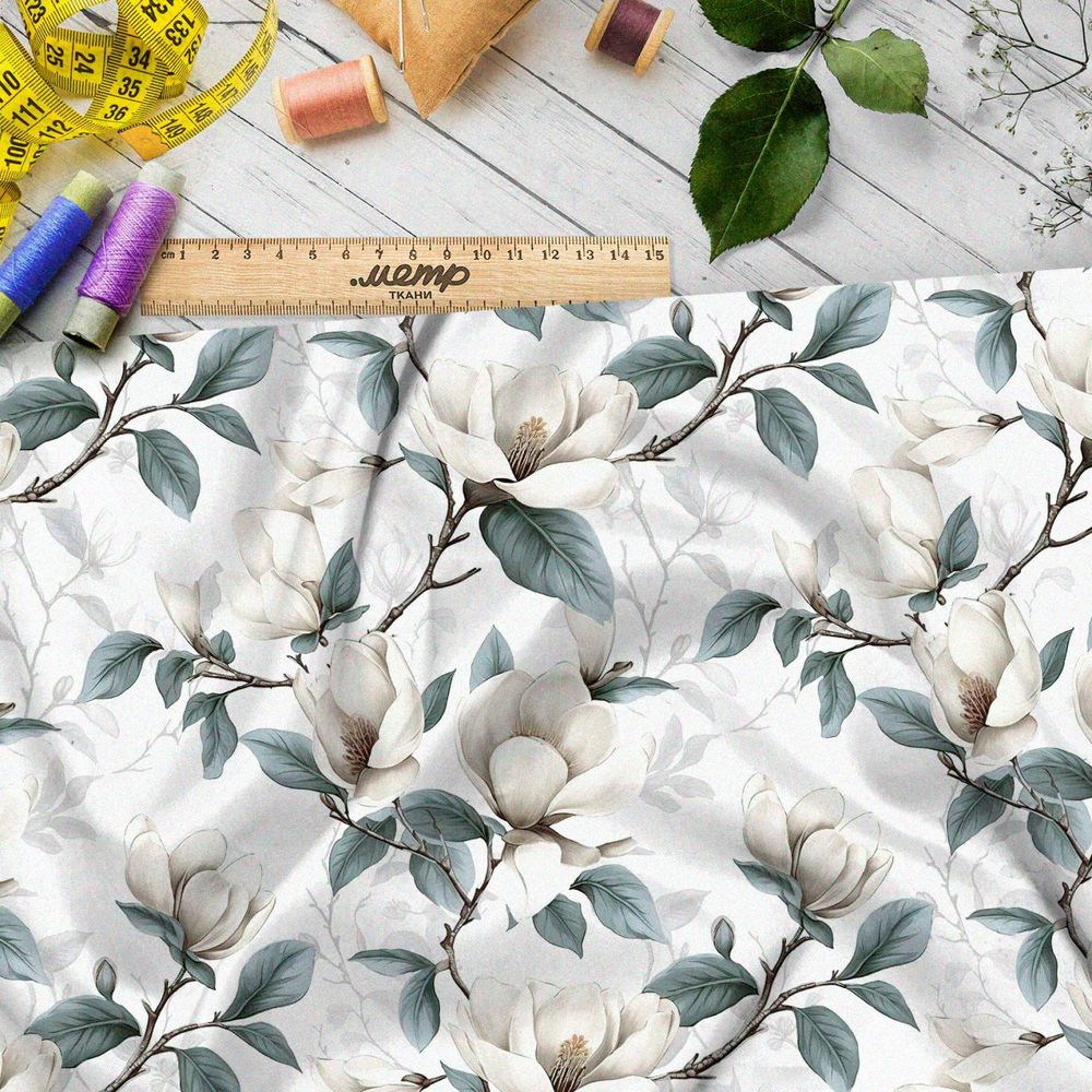 Ткань премиум Оксфорд 600D весенние росы