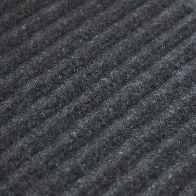 Коврик 120*180см влаговпитывающий ребристый, темно-серый