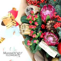 Букет "Зимний лес"