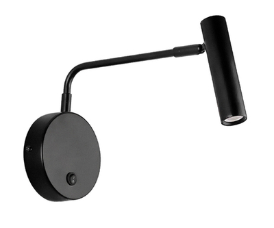 08070L,19 Бра Алери черный Led 3W