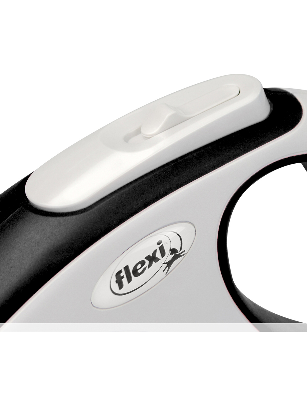 Поводок-рулетка Flexi New Comfort L. Лента 5 м. для собак до 60 кг. Черный