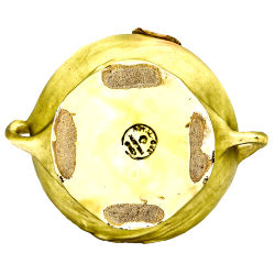 Парные вазы в стиле ар-нуво. Фарфор, лепнина, ручная роспись. Royal Dux, Богемия, Австро-Венгрия.