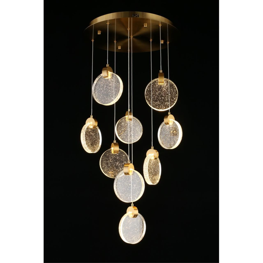 Подвесной светодиодный светильник Aployt Frederik APL.054.06.45