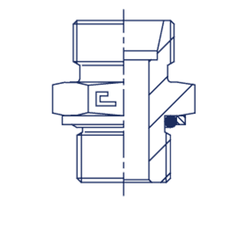 Штуцер FH DL22 - 27х2 (корпус)