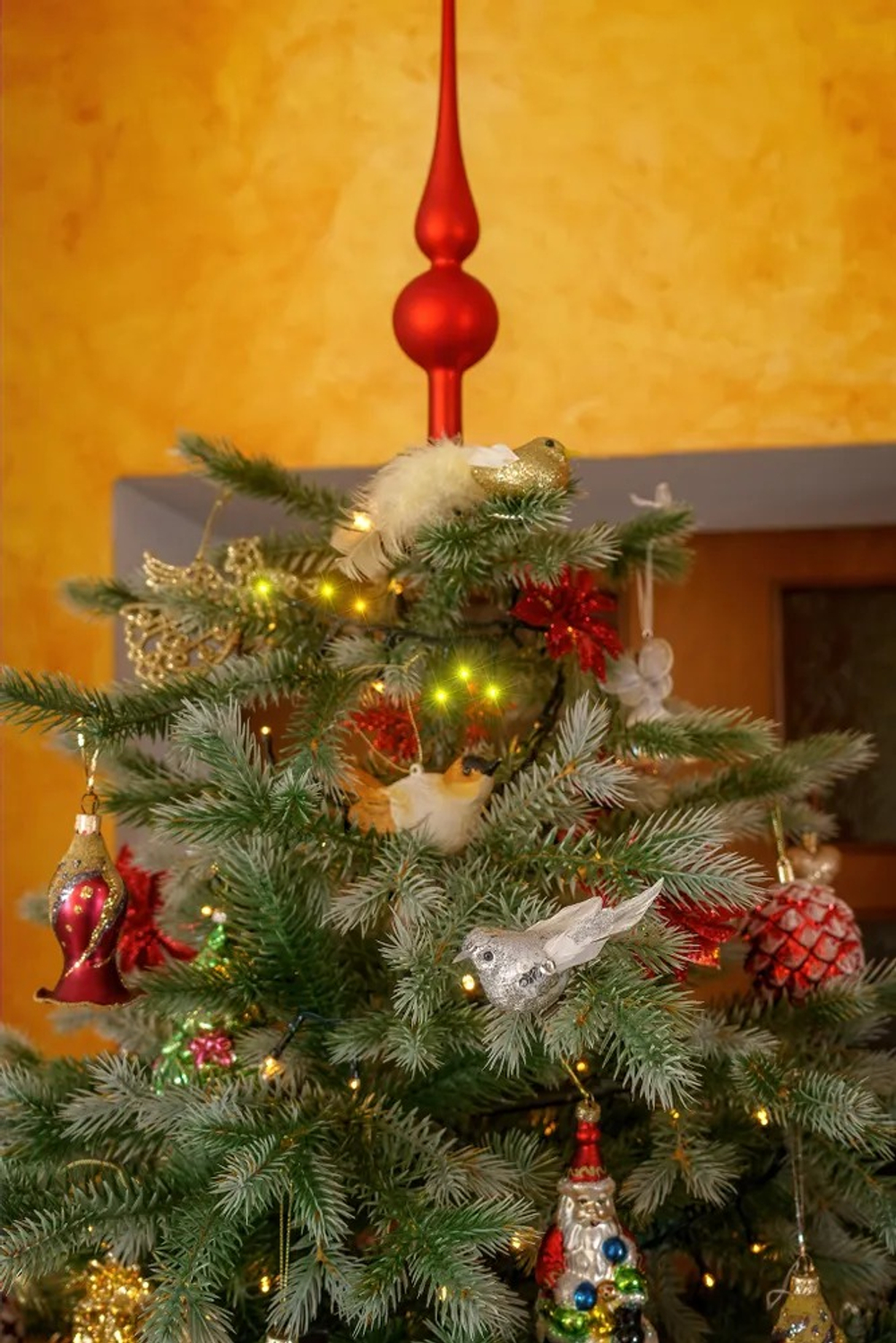 Ель искусственная Камчатская премиум зелено-голубая 150 см