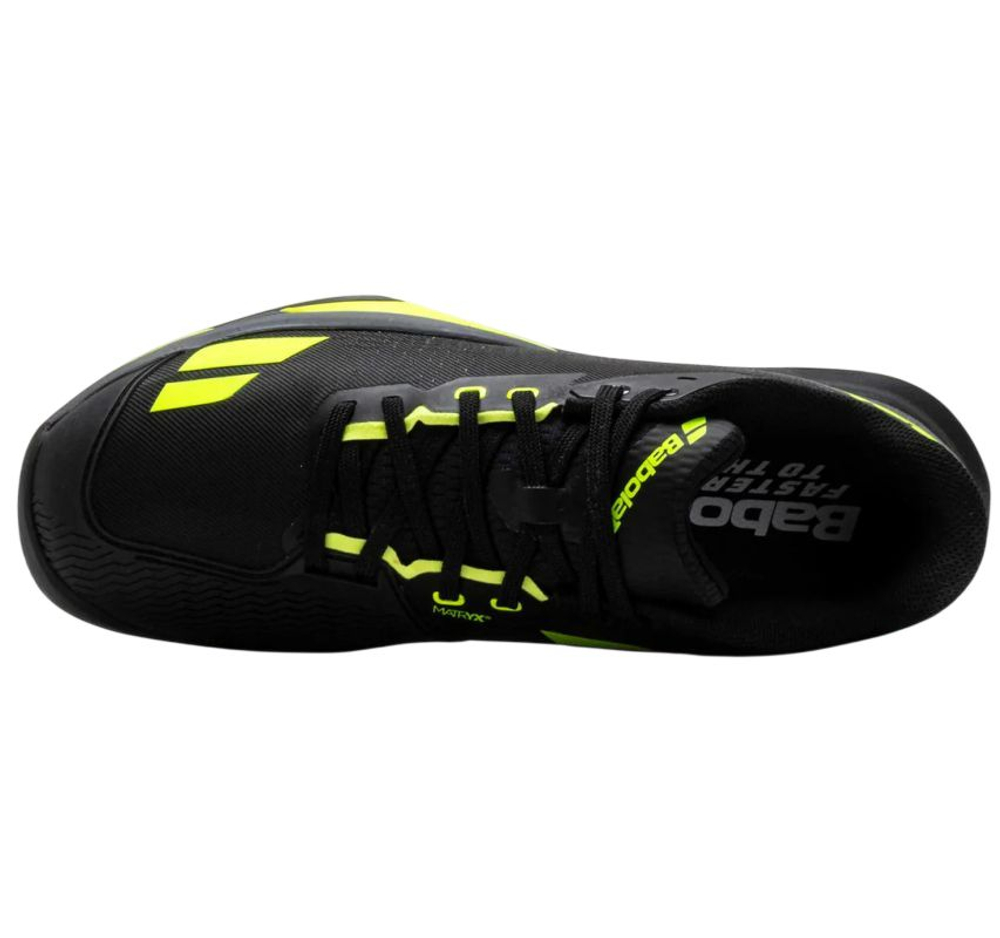 Мужские теннисные кроссовки Babolat Jet Mach 4 Clay - black/aero