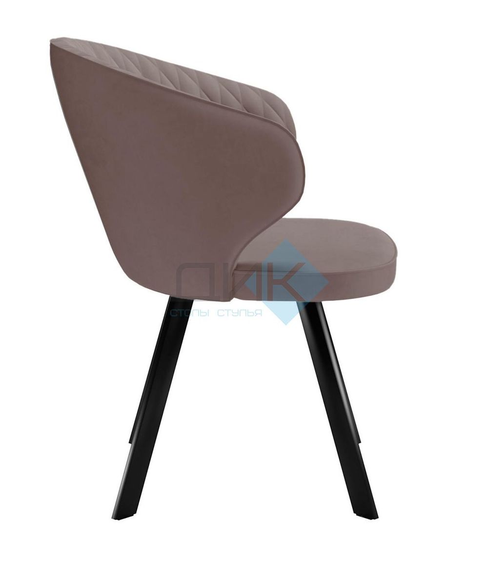 Стул DikLine 249 поворотный опоры чёрные