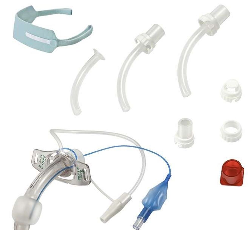 Трубка KAN канюлированная трахеостомическая с аспирационным просветом, набор