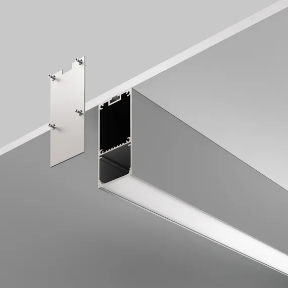 Алюминиевый профиль накладной-подвесной 35x66 (Серебро, 2 м) , ALM-3566-S-2M Led Strip alm-3566-s-2m