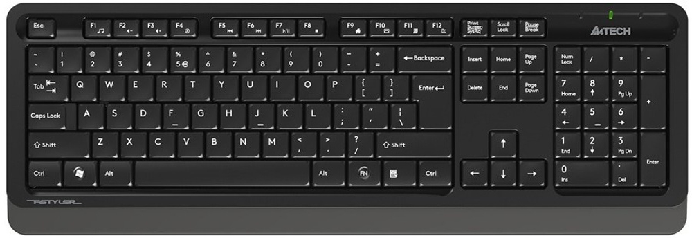Клавиатура и мышь Wireless A4Tech FG1010 GREY