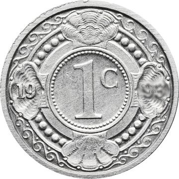 1 цент 1989-2016 Нидерландские Антильские острова