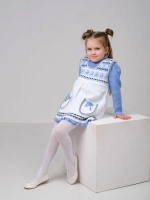 Сарафан вязаный для девочки