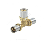 Тройник переходной для МП/PE-X труб латунь пресс Дн 20х16х16 RM151 Giacomini RM151Y063