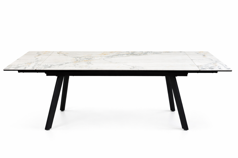 Стол из керамогранита 160 (+40) (+40) цвет Ice Jade Pol