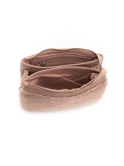 25056/33 Сумка жен., иск.кожа + иск. мех