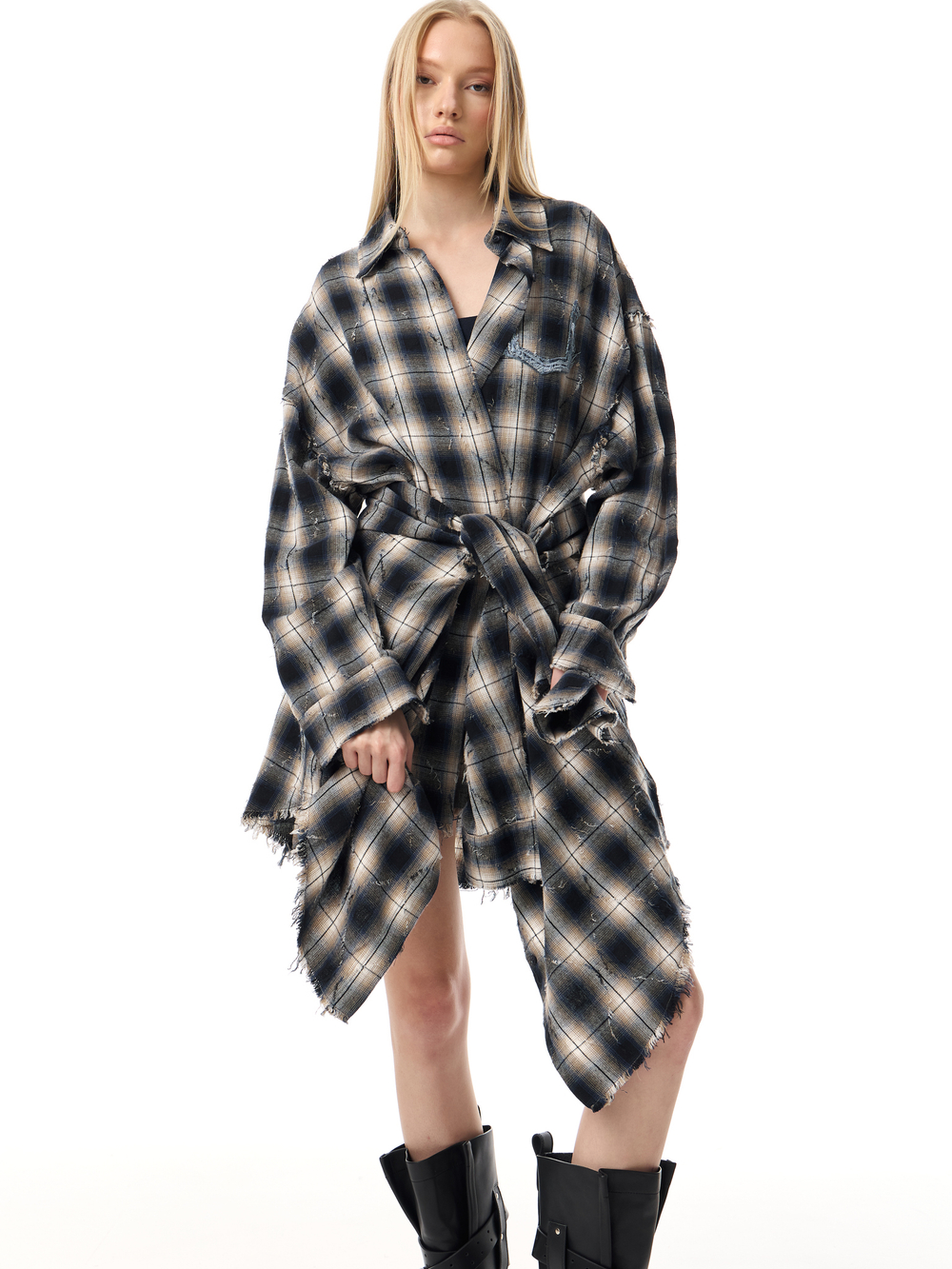 Рубашка grunge check