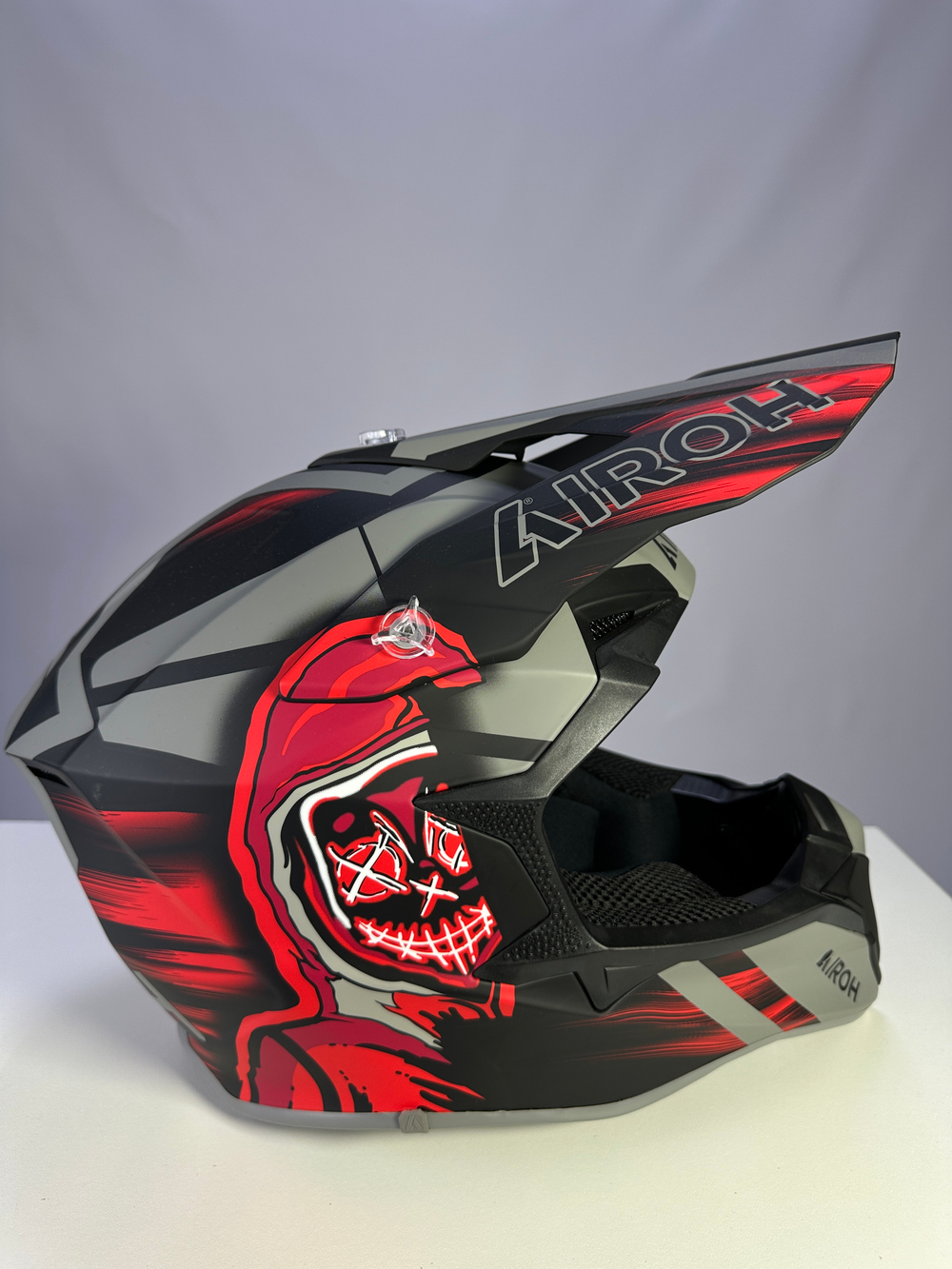 Шлем Airoh WRAAAP CYBER Red Matt