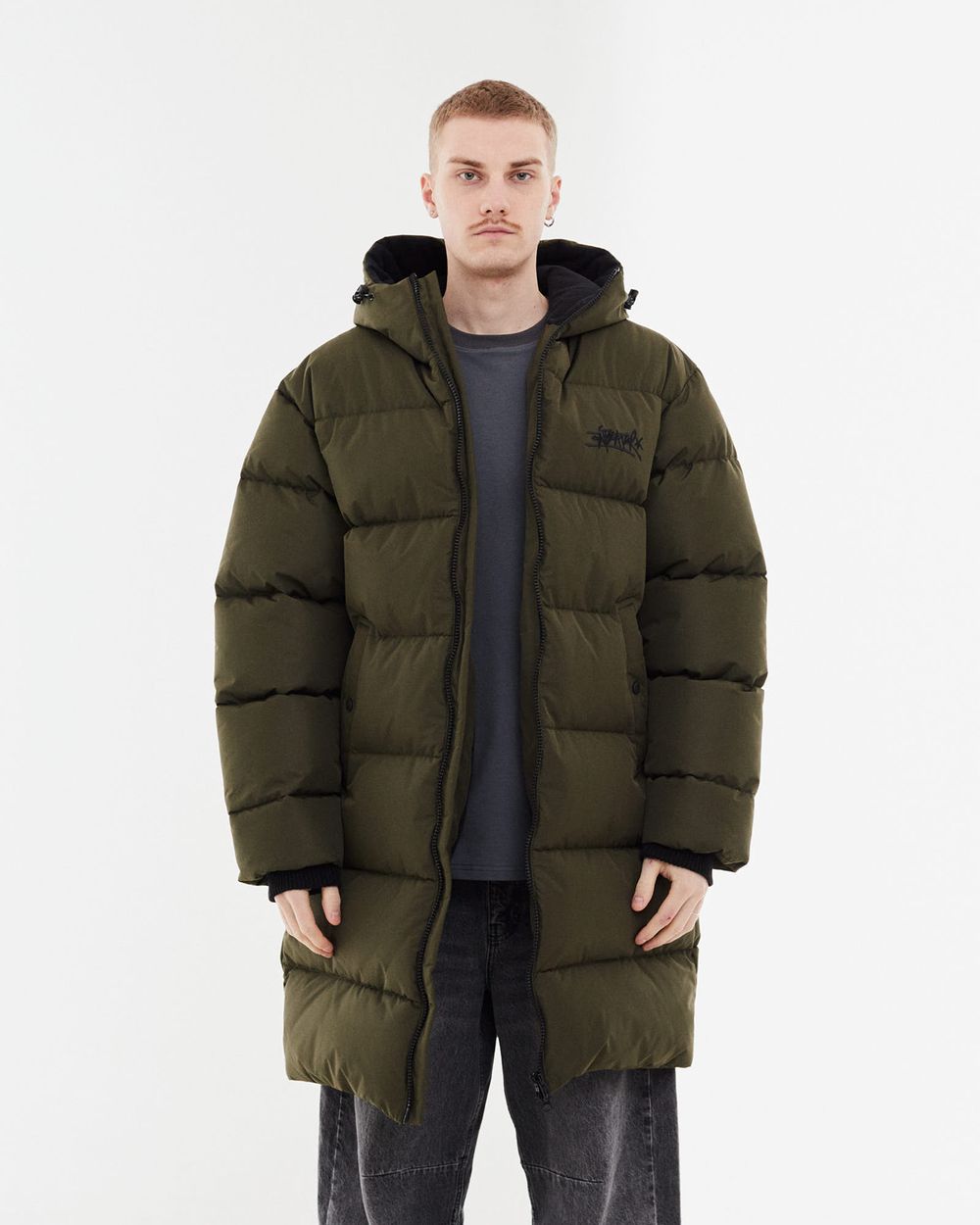 Пуховик Anteater Downlong Хаки