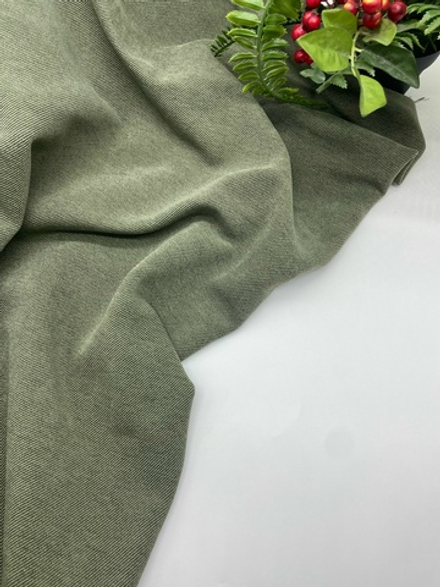 Вельвет диагональ хаки