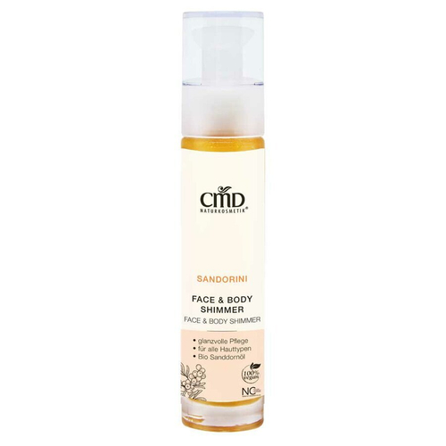 Мерцающий крем для лица и тела CMD Sandorini, 50 мл