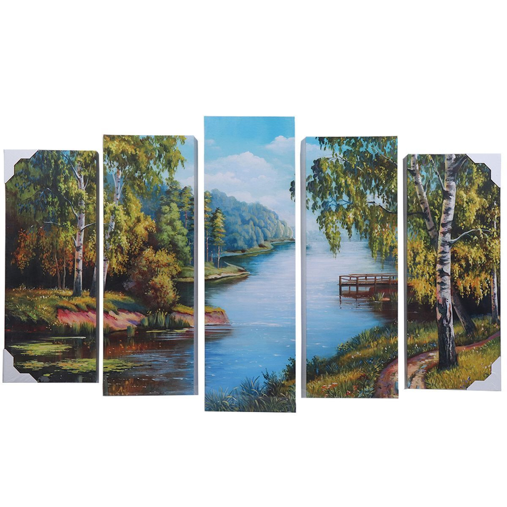 Картина модульная, 125х80 см, 5мод, X-1070H