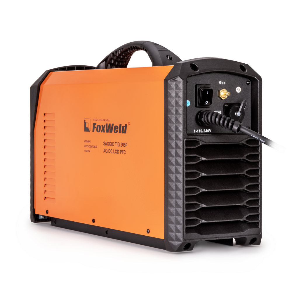 Аппарат аргонодуговой сварки SAGGIO TIG 205P AC/DC LCD PFC 9305