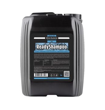 Shine Systems Black Line ReadyShampoo - готовый ручной автошампунь с гидрофобным эффектом, 5 л