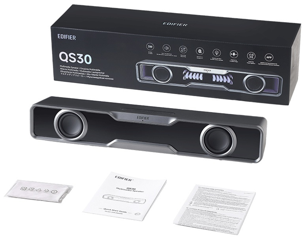 Компьютерные колонки Edifier QS-30 черный