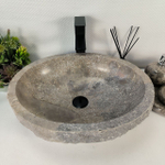 Раковина из мрамора Erozy Grey EM-64523 51*41*15 0188