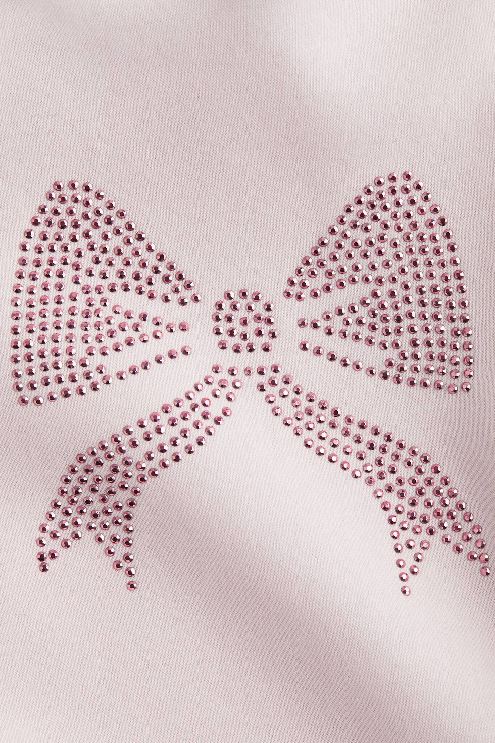 H&M Толстовка с капюшоном и принтом, светло-розовый