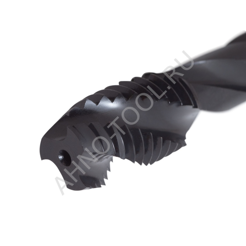 Метчик м/р М12х1,25 Р6М5/М2 DIN376 BLACK OXIDE, с винтовой канавкой, ТОЧИНТЕХ