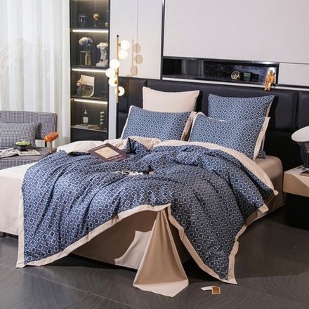 Комплект постельного белья Сатин MS на резинке MSR005