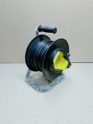 Удлинитель Светозар электрический с заземлением на катушке евро, 1 гнездо, 25м