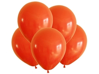 Шар 5" Оранжевый пастель/ Orange шаринг