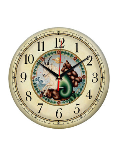 Часы настенные "Знаки зодиака в круге" Козерог