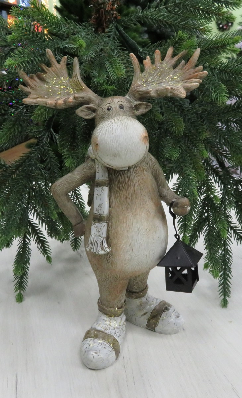 Олень 16х10х31см House of Seasons коричневый