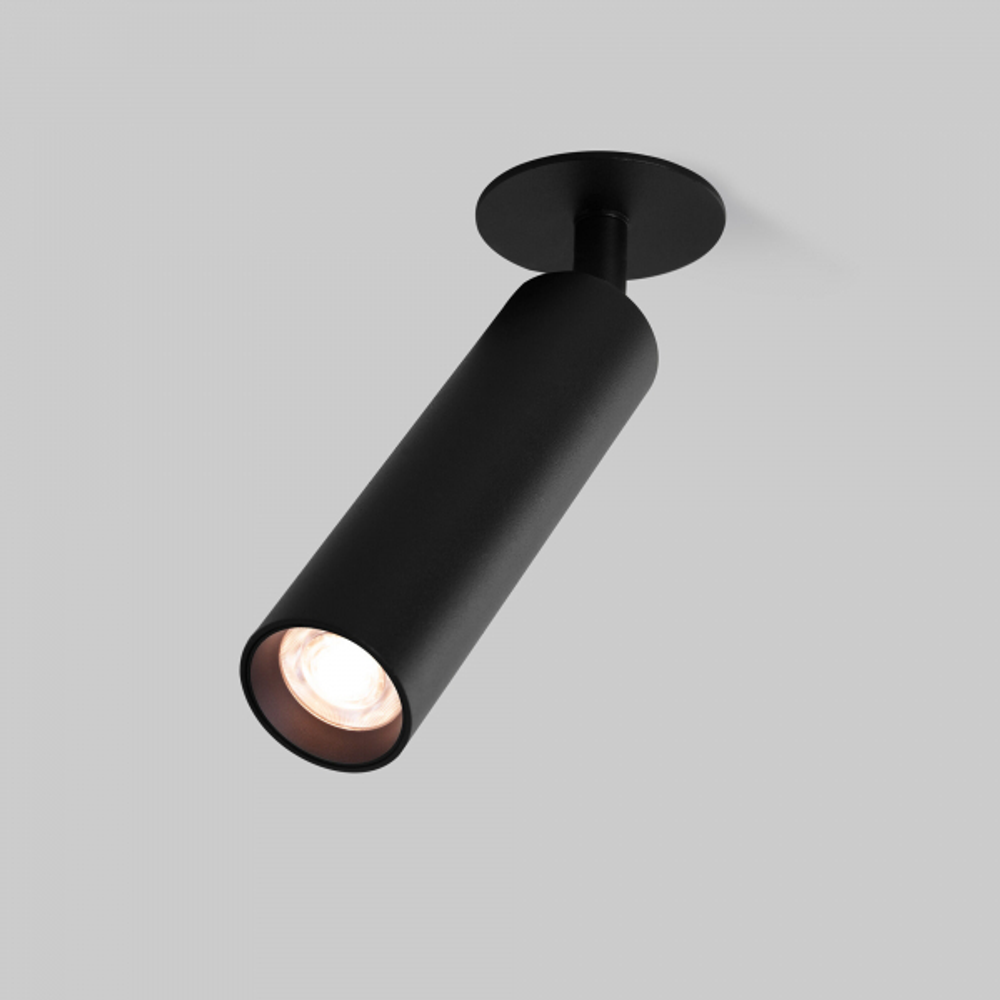 Elektrostandard - Diffe светильник встраиваемый черный 8W 4200K (25040/LED)