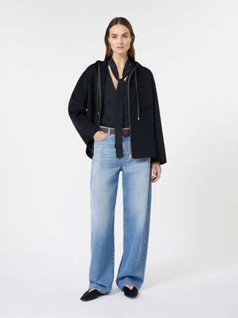 Пальто с капюшоном MAX MARA