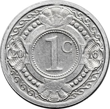 1 цент 2016 Нидерландские Антильские острова