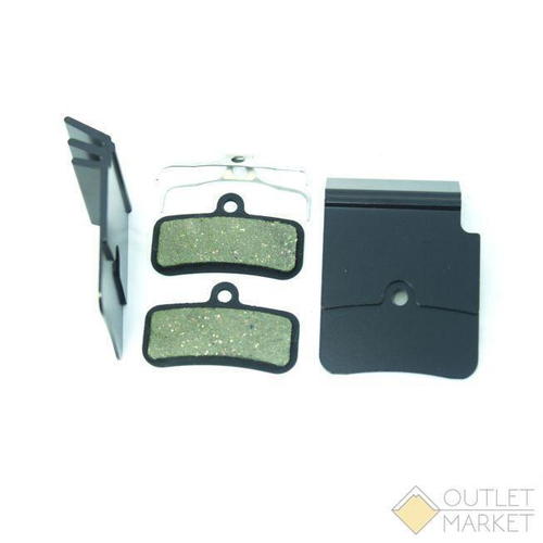 Тормозные колодки CLARKS VX851C-FIN с РАДИАТОРОМ дисковые полимерные SHIMANO SAINT M810 M820 ZEE M640