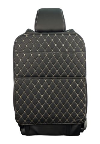 Накидка на спинку сиденья / органайзер (из экокожи) ЛЮКС