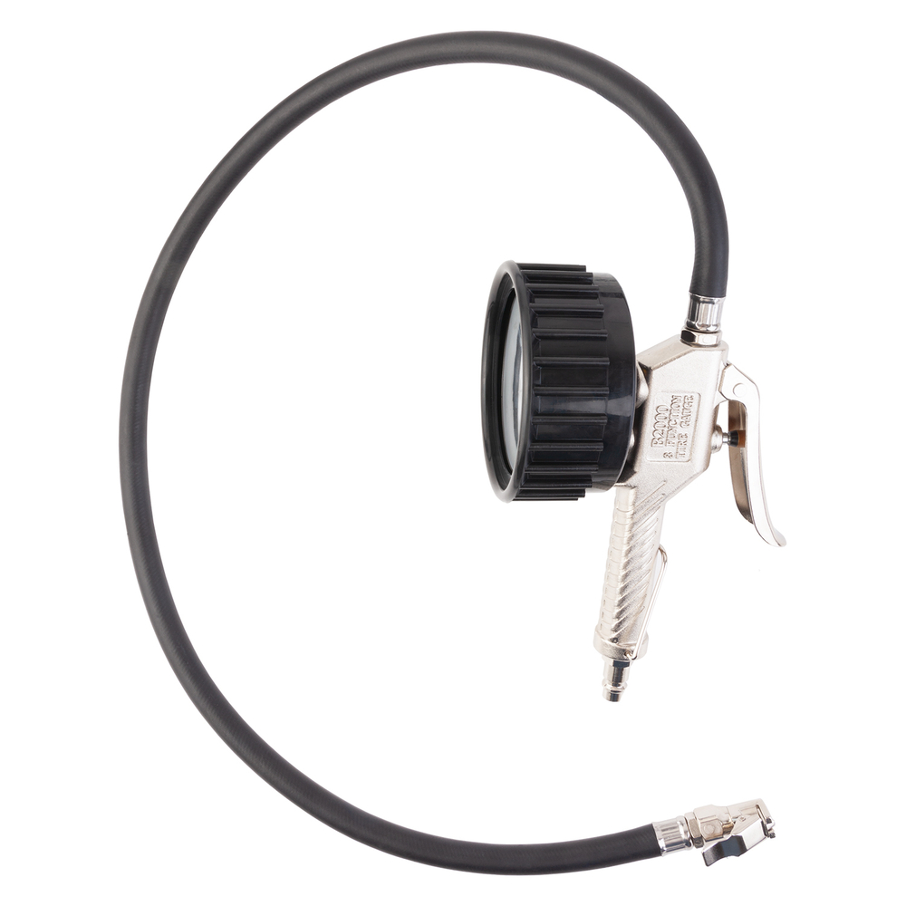 WDK-29110 Пистолет для накачки шин с аналоговым манометром 90 мм, 15 бар