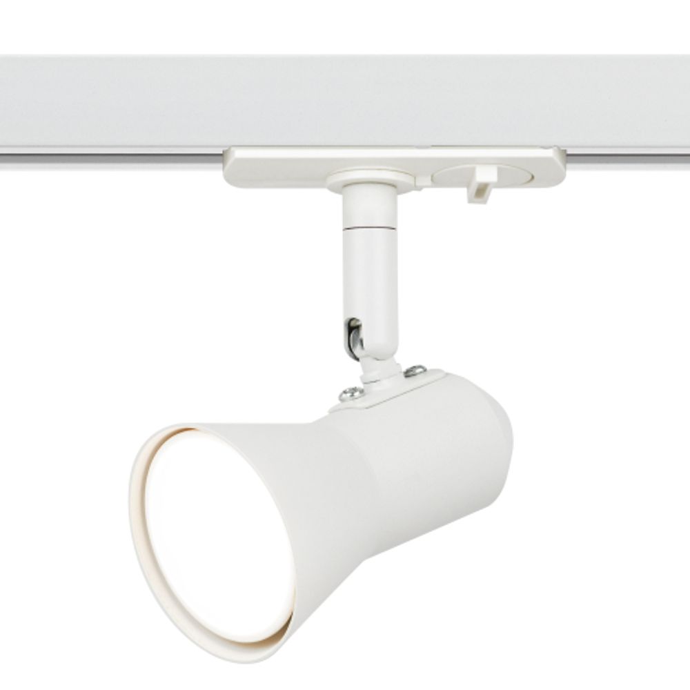 Трековый светильник однофазный ЭРА Taper TR37-GU10 WH под лампу GU10 белый
